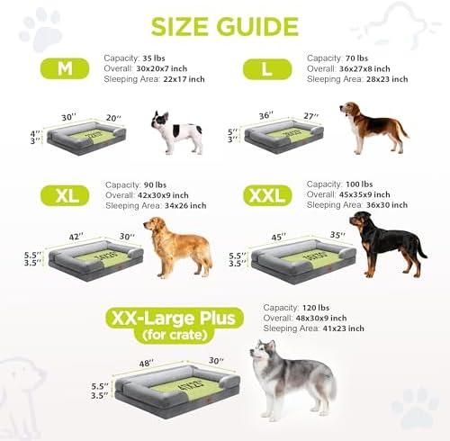 Waterproof Orthopedic Dog Bed for Medium Large Sized Dogs - Image 4
