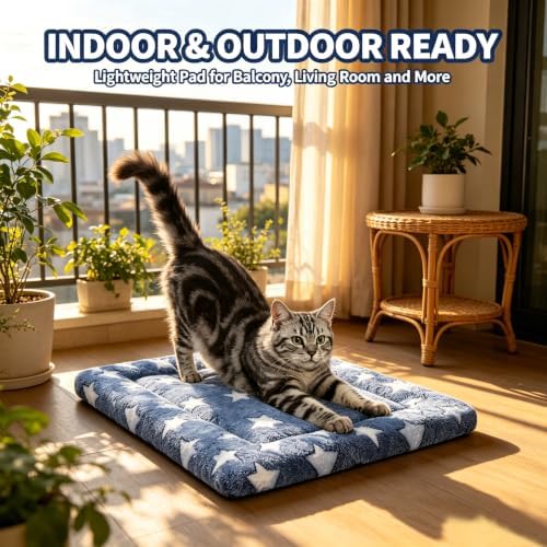 Dog Bed Mat for Crate, Soft Kennel Pad, Durable Mat for Dogs and Cats - Image 6