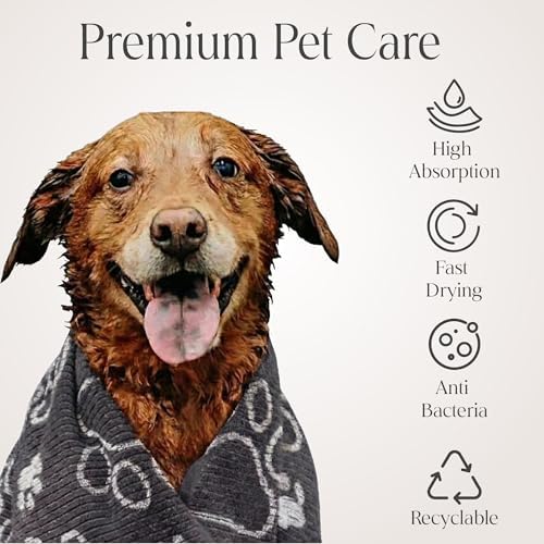 Delilah Home Drytek Dog Towel, 30x54 Inches - Image 2