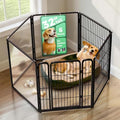 FXW AuraSpace Pro Acrylic & Wire Mesh Indoor Dog Playpen, 6 Panels by FXW