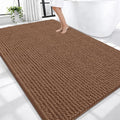 OLANLY Thick Chenille Large Bathroom Rugs 70x46, Absorbent Bath Mat by OLANLY
