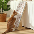 FUKUMARU Cat Scratcher Ramp for Indoor Cats, Vertical Cardboard Scratcher by FUKUMARU