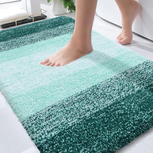 OLANLY Bathroom Rugs Mat 36x24, Extra Soft Absorbent Microfiber Bath Rugs by OLANLY