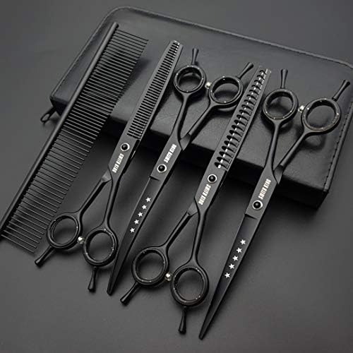 7.0 inches Professional Dog Grooming Scissors Set Straight & thinning & Curved - Image 7