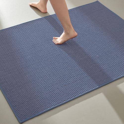 TYUU Large Bathroom Rugs Non Slip Washable Bath Rugs Super Absorbent Bathroom by TYUU