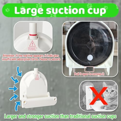 Foldable Cat Window Perch for RV, Heavy Duty Mesh Hammock for Indoor - Image 3