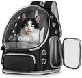 Cat Backpack Carrier Clear Bubble Window by pawstrip