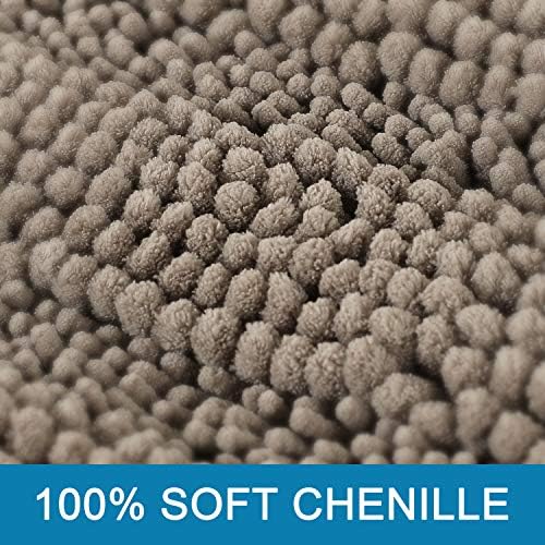 H.VERSAILTEX Bathroom Rugs Bath Mat Runner Rug Non Slip Kitchen Rug Extra Long - Image 3