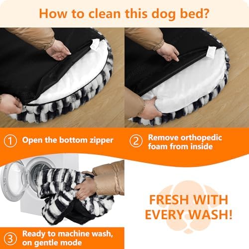 Dwanton Orthopedic Waterproof Medium Dog Bed Sofa, Gel Memory Foam - Image 7
