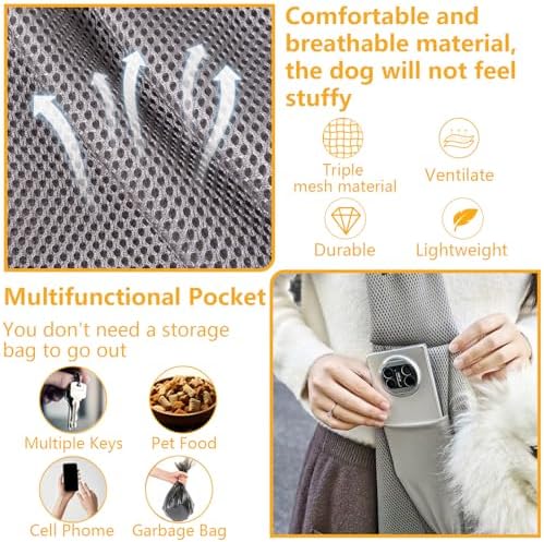 Dog Sling Adjustable Breathable - Image 3