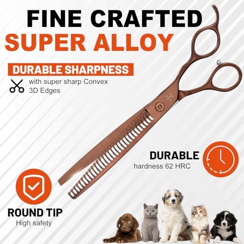 High-end Professional Dog Grooming Thinning Scissors Teeth Cutting Blending - Image 6