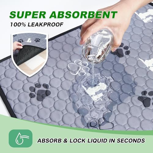 WanpeeGoo Washable Pee Pads for Dogs, Waterproof, 65 x 48 in, 1 Pack - Image 2
