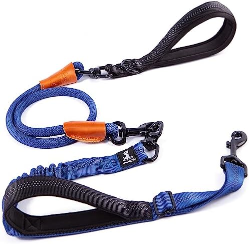 SparklyPets Heavy Duty Bungee Rope Leash by SparklyPets