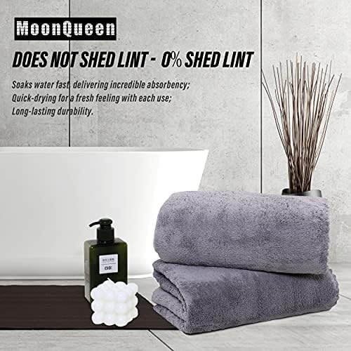 MOONQUEEN 2 Pack Premium Bath Towel Set - Image 3