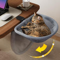 JUNSPOW Cat Desk Bed One-Click Folding, Maximum Holds 40lb by JUNSPOW
