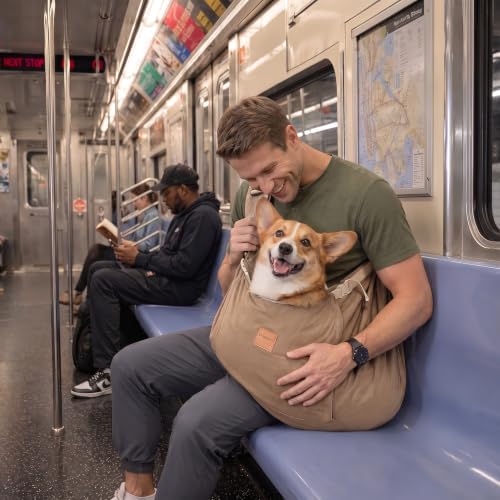 Large Dog Sling Carrier for Pets up to 40Lbs - Image 6
