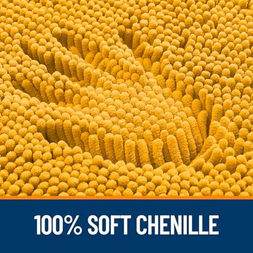 OLANLY Bathroom Runner Rugs 59x24, Extra Soft Absorbent Chenille Bath Rugs - Image 3