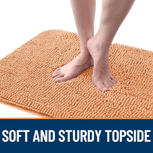 OLANLY Dog Door Mat for Muddy Paws 70x32, Super Absorbent Chenille Mud Mat - Image 4