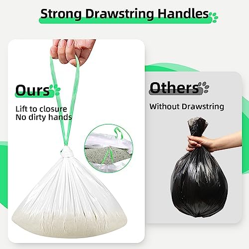 105 Count Automatic Litter Box Bags Liners Compatible - Image 6