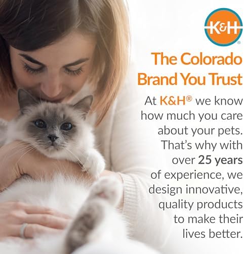 K&H Elevated Cat Bed, Pet Hammock Cot, Indoor Cat Bed - Image 6