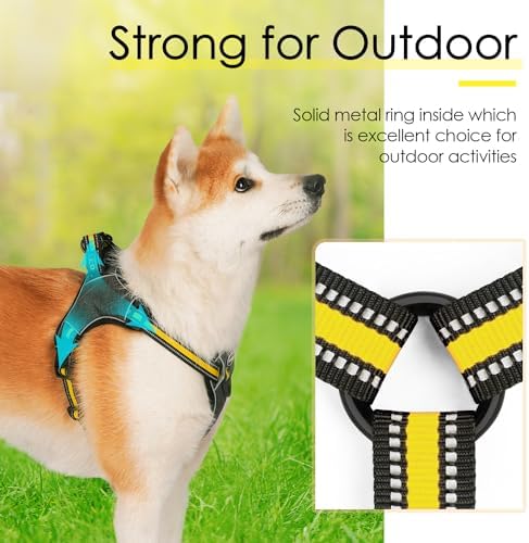 ThinkPet Step in Dog Harness for Large Dogs, Front Clip Dog Vest Harness No - Image 4