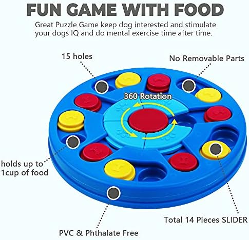 Interactive Dog Puzzle Toys for Puppy IQ Stimulation &Treat Training, Treat - Image 2