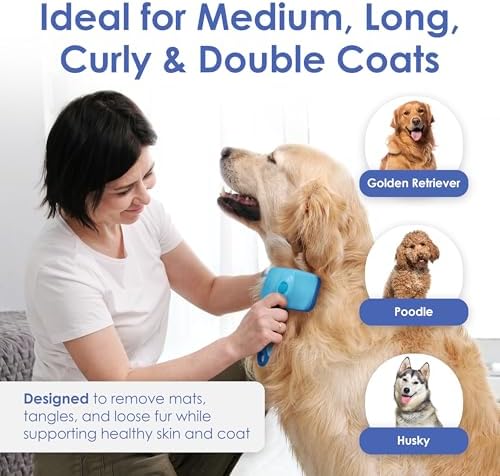 AKC Self-Cleaning Slicker Brush - Image 5