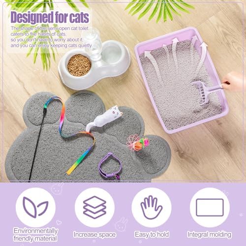 Tioncy 7 Pcs Kitten Litter Box Starter Kit - Image 3