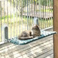 YUNIQUE Cat Window Perch, Upturned Edge Bracket, Portable Wall Hammock by YUNIQUE
