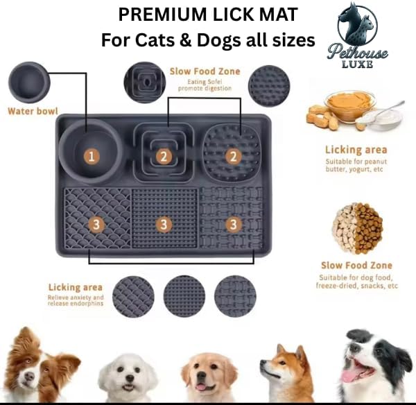 Silicone Dog & Cat Lick Mat - Image 2