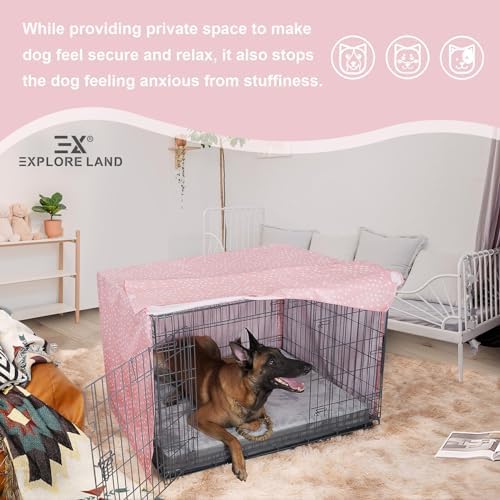 Explore Land Pattern Dog Crate Cover, 24 Inches - Image 6