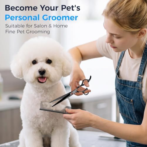 Dog Grooming Scissors, 5-in-1 Dog Scissors - Image 2