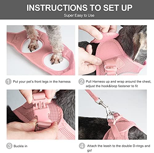 Fida Cat Harness and Leash Set for Walking Kitten and Puppy, Escape Proof - Image 5