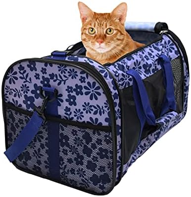 Soft-Sided Kennel Pet Carrier, Airline Approved Travel Handbag by GOOPAWS