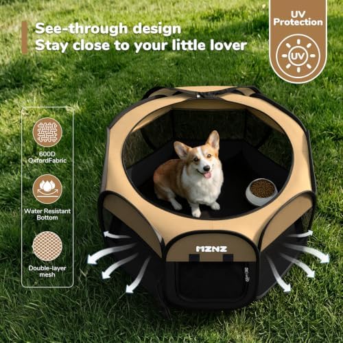 Dog Cat Playpen Indoor Outdoor, Small Animal Crate - Image 6