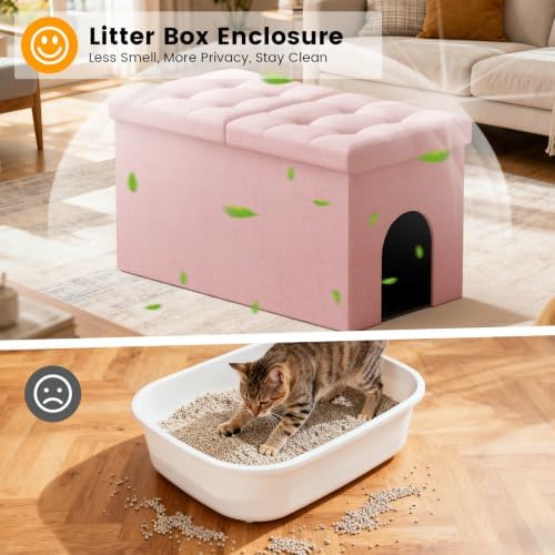 3-in-1 Cat Litter Box Enclosure - Image 2
