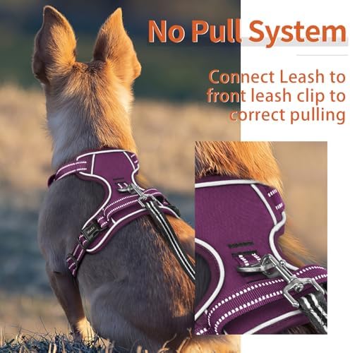 HEELE Dog Harness for Large Dogs No Pull Dog Vest Harness for Large Dog - Image 5
