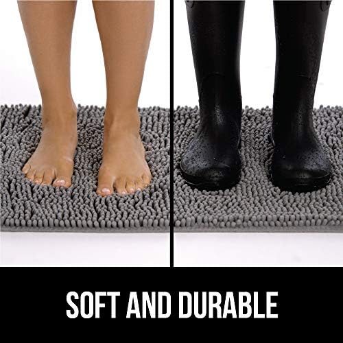 GORILLA GRIP SoakSTOPPER Dog Door Mat, Machine Wash Dry, 24x17 Beige Ivory - Image 2
