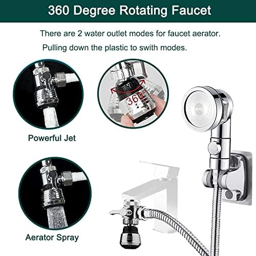 Sink Faucet Sprayer Attachment, Faucet Shower Sprayer - Image 5