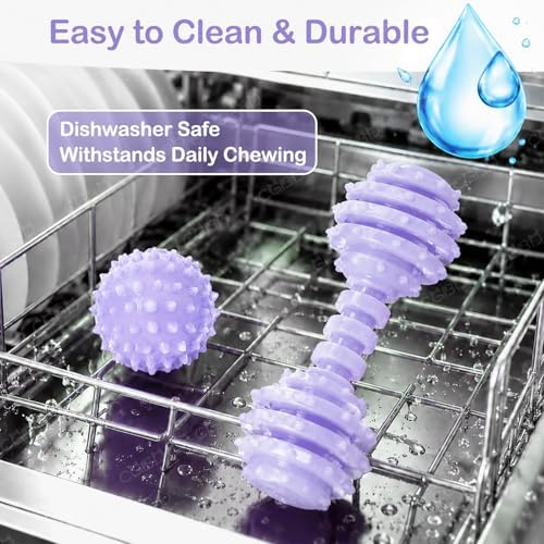 6 Pack Dog Chew Toys, Small Dog Teething Toys, Soft Durable Interactive Toys - Image 4