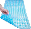 TEESHLY Bath Mat for Tub & Shower, Non Slip Soft Bathmat by TEESHLY