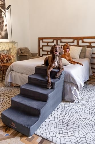Noah & Paw Dog Stairs for Large Dogs, Wide Dog Ramp for Bed - Image 3