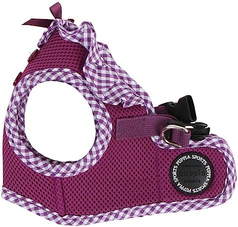 Puppia Vivien Vest Dog Harness Step-in All Season Mesh Cute No Pull No Choke by PUPPIA