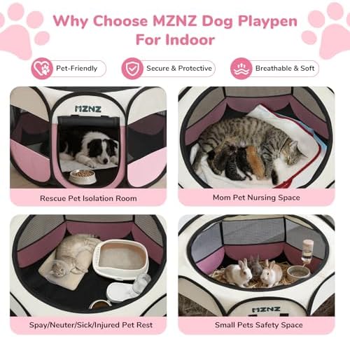 Dog Cat Small Animal Puppy Playpen Crate - Image 4