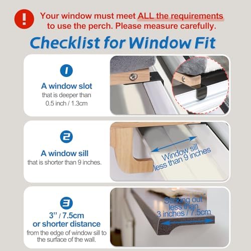 Zakkart Cat Perch for Windowsill - Image 5