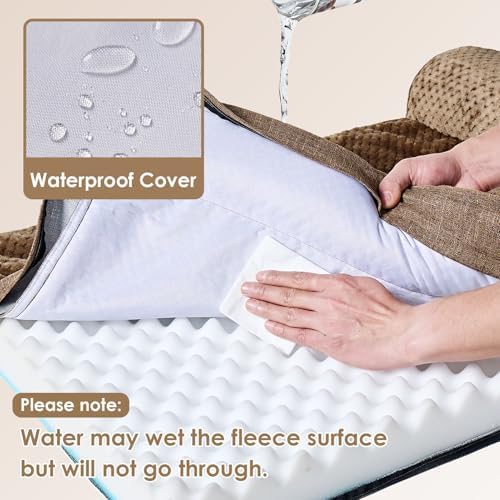 EHEYCIGA Large Dog Bed Memory Foam - Image 3