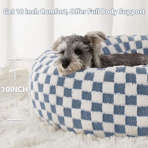 BFPETHOME Medium Washable Cozy Donut Dog Beds - Image 3