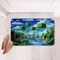 Manfei Pixelated Games Bath Mats by Manfei