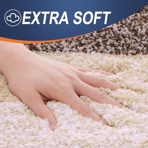 OLANLY Bathroom Runner Rug 54x24, Extra Soft Absorbent Microfiber Bath Rugs - Image 2