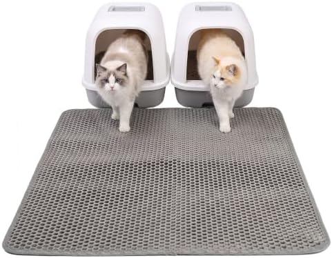 Cat Litter Mat, Double Layer Litter Trapping Mat by Unknown